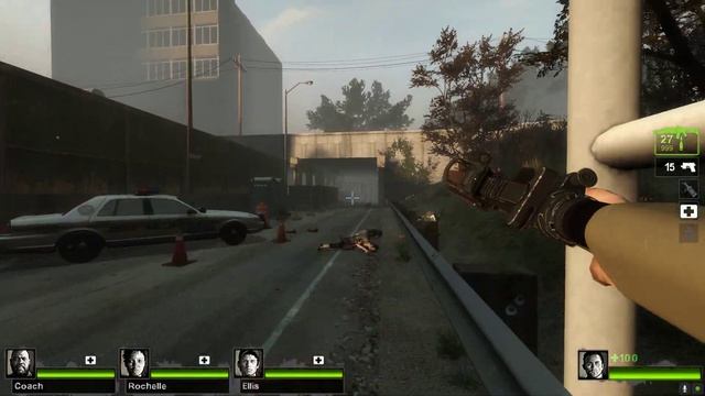 MK18 With Masterkey Shotgun Gameplay Showcase Left 4 Dead 2 смотреть онлайн