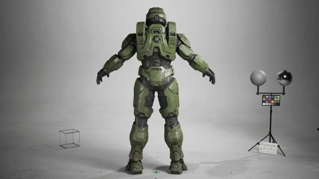 Master Chief - Halo Infinite armor high poly CGI - Turntable смотреть онлайн