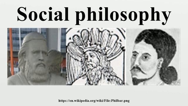 Social Philosophy