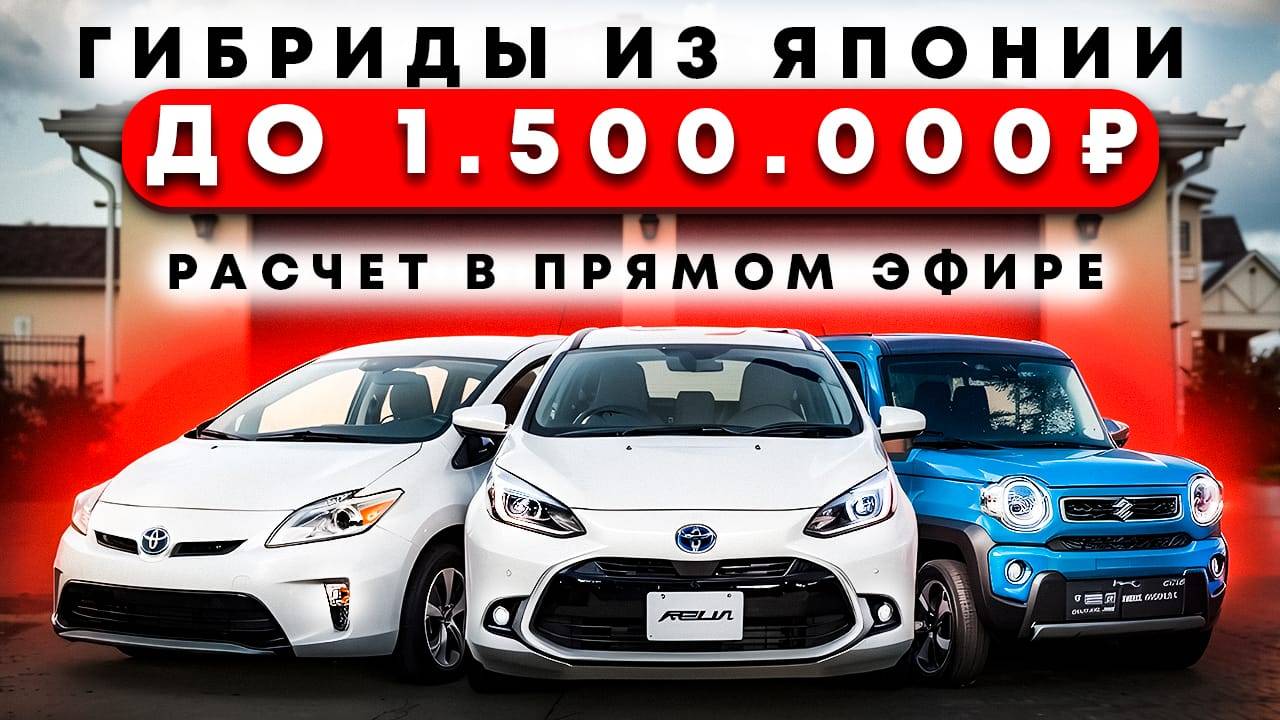 Гибридные авто из Японии до 1.5 млн. Онлайн трансляция автомобилей из Японии Китая и Кореи смотреть онлайн