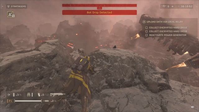 380mm + 120mm Barrage Testing vs Automaton Base - Helldivers 2 смотреть онлайн