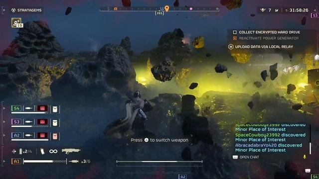Helldivers w/ friends смотреть онлайн