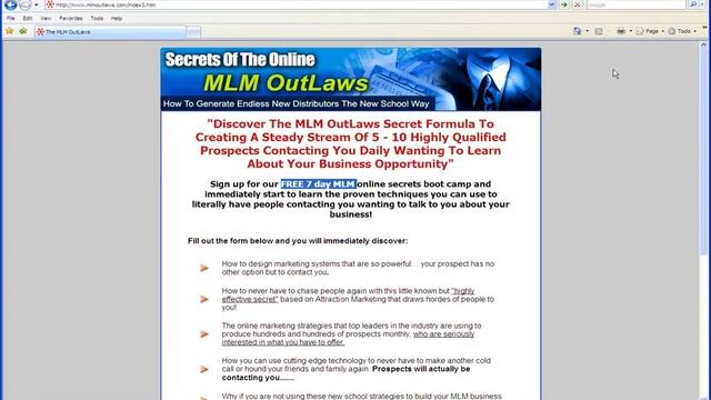 MLM Network Marketing Training TIps смотреть онлайн