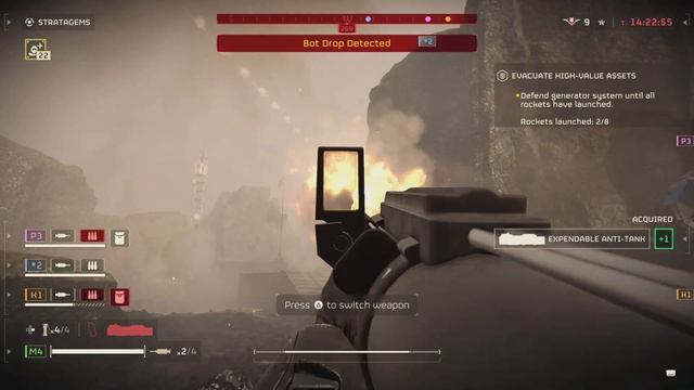 HELLDIVERS 2_DROPPING REINFORCEMENTS смотреть онлайн