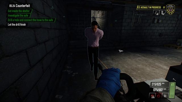 PAYDAY 2 - DEATH SENTENCE STOIC CAMPBELL 74 BUILD - Counterfeit Ds Od Solo, No Ai, No Downs смотреть онлайн