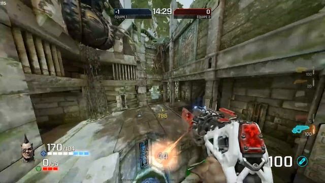 Quake Champions speedcap with anarki ult смотреть онлайн