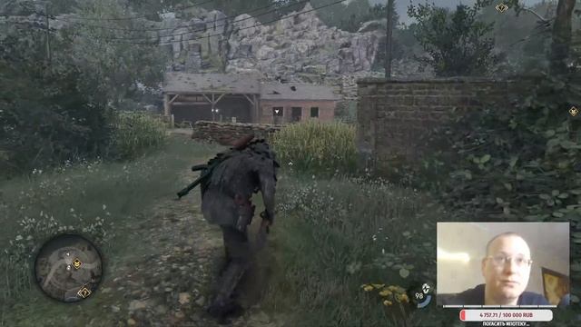 Sniper elite 5 ►The Conqueror Stealth, no kill, no damage #4 смотреть онлайн