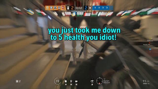 Rainbow Six: Trolled Part 3 - Siege Funny Moments смотреть онлайн
