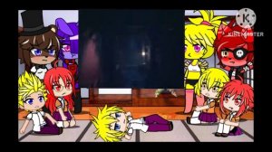 Реакция персонажей SaikoNoSutoka и FNIA на обзор TheJoyOfCreationStoryMode 4/4 от Sumochkin