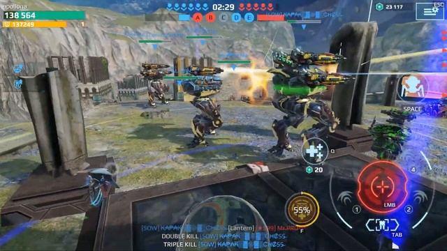 War Robots افشل و اتعس فريق العب معه смотреть онлайн