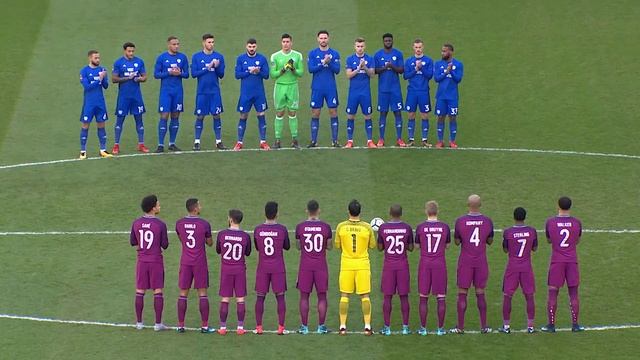 CARDIFF CITY & MAN CITY PAY TRIBUTE TO JIMMY ARMFIELD & PATRICK CRYNE смотреть онлайн