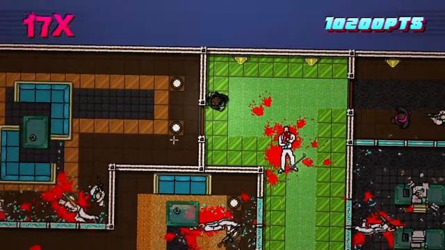Badass Dual Wield 17x Combo (Hotline Miami 2) смотреть онлайн