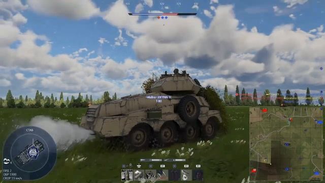 SARC MK 6 (2pdr) Удачный бой War Thunder смотреть онлайн