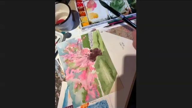 Out the Window: Watercolors Reflecting Nature - Week 2 смотреть онлайн