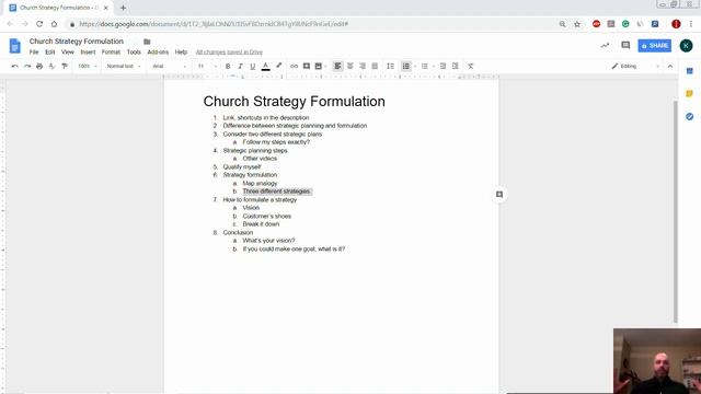 Church Strategic Planning and Strategy Formulation Walk-through смотреть онлайн
