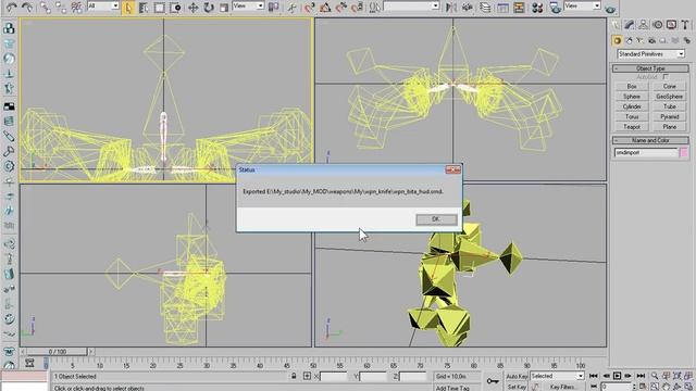 [3D's Max] Другой способ экспорта объекта из MAX 8 для X-Ray SDK смотреть онлайн