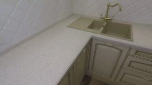 Как сделать кухонную столешницу из искусственного камня STARON.