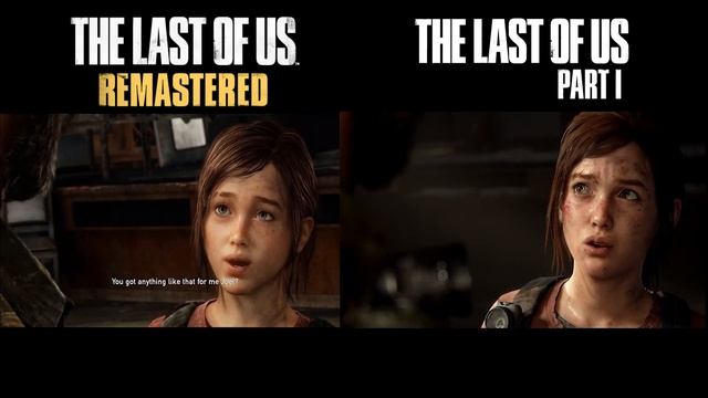 Ellie Part I vs Remastered | Side by Side Comparison - The Last of Us Part 1 Remake 4K 60FPS HDR PS смотреть онлайн