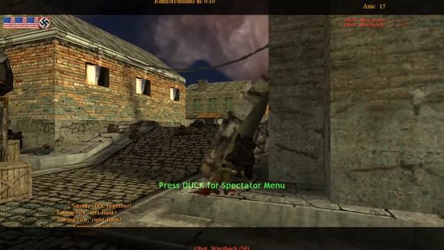 Day of Defeat (mod) - Flashville Map смотреть онлайн