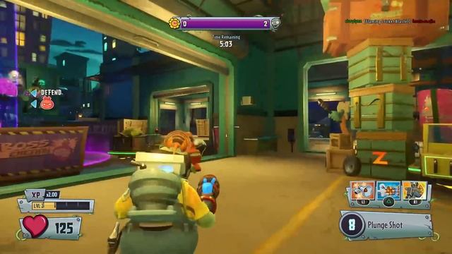 Plants vs. Zombies: Garden Warfare 2 DLC Gameplay - CRAZIEST MAP EVER?!