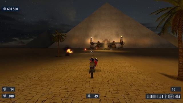 SERIOUS SAM HD THE FIRST ENCOUNTER - EASY DIFFICULTY - EGYPT - Great Pyramid смотреть онлайн