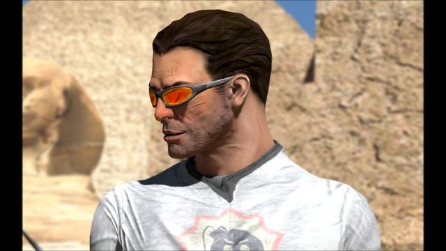 Serious Sam 3 cutscene: Blowing up the Sphinx смотреть онлайн