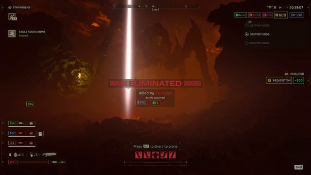 Helldivers 2 - 500KG Saves the day смотреть онлайн