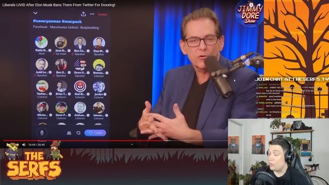 Jimmy Dore DEFENDS the UNJUSTIFIED BANNING of Journalists on Twitter! (Billionaire Defense Force) смотреть онлайн