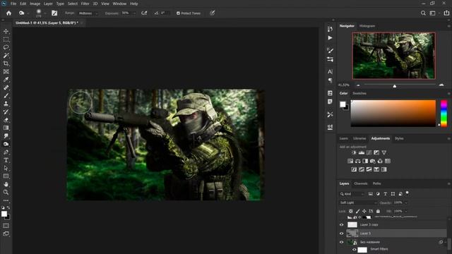 Speed Art Photoshop | Sniper смотреть онлайн