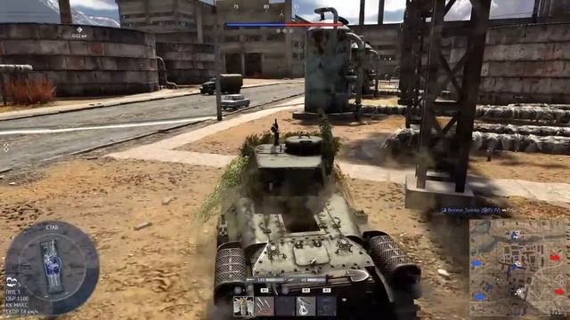 Стрим War Thunder на геймпаде PS 4 смотреть онлайн