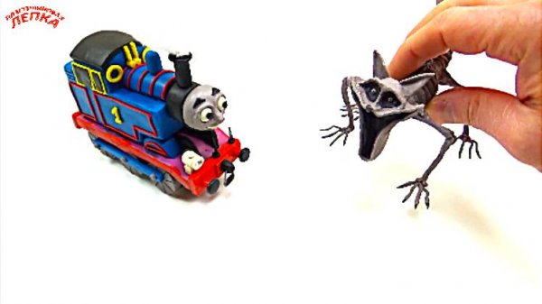 Как Слепить Томас КОТ ДРЕМОТ из Пластилина