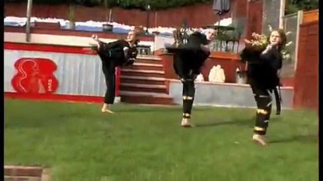 Tae Kwon do Stuff with the Monk, Lauren & Sian смотреть онлайн