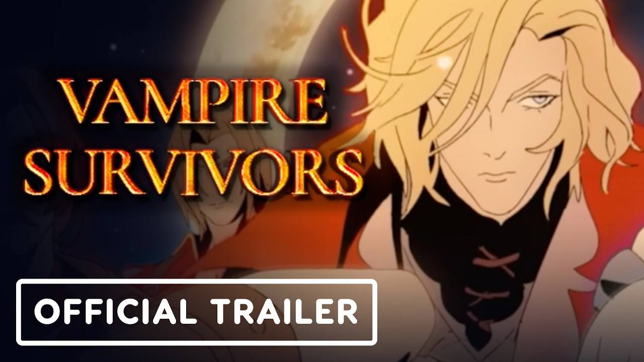 Vampire Survivors Ode to Castlevania DLC - Official Release Date Trailer смотреть онлайн
