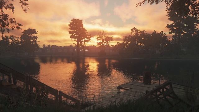 Video Game Ambience Asmr - (Mafia 3) Southern Sunset | Relaxing Nature смотреть онлайн