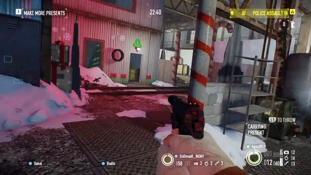 PAYDAY 2 Santas Workshop PS4 pt2 смотреть онлайн