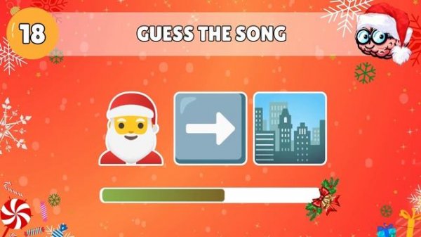 Christmas Music Emoji Quiz 🎅 Guess The SONG by Emoji 🎄🎁