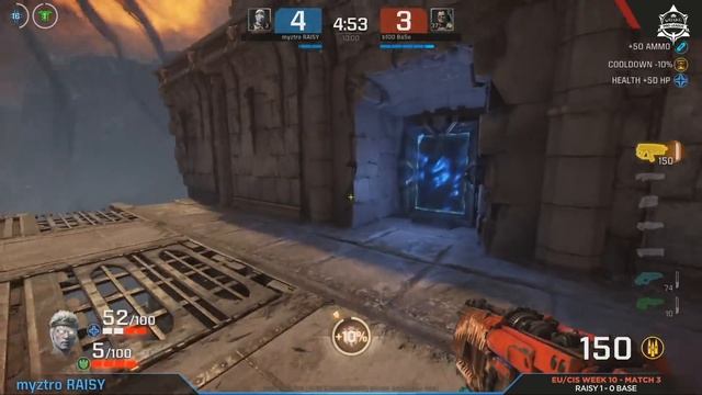Raisy vs base - Quake Pro League - Stage 1 Week 10 смотреть онлайн