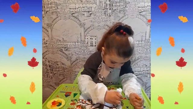 Малювання в нетрадиційній техніці "Осіннє дерево" смотреть онлайн