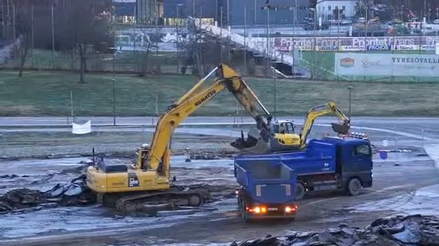 excavator, truck. Tyreso смотреть онлайн
