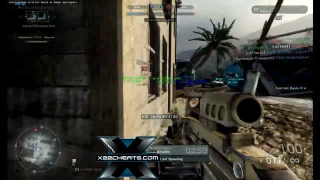 [x22] Medal Of HonoR WarFighter | UpdatedRage | xInstantHook v2.0 | x22Cheats.CoM смотреть онлайн