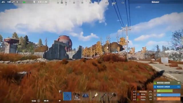 RUST Old Akatcuki server gameplay смотреть онлайн