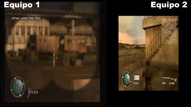 Sniper Elite PS2 Online competencia de camperos! смотреть онлайн