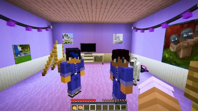 Having a FAMILY with a YANDERE in Minecraft!