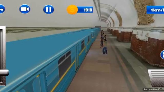 Симулятор московского метро на Android. Часть 2. смотреть онлайн