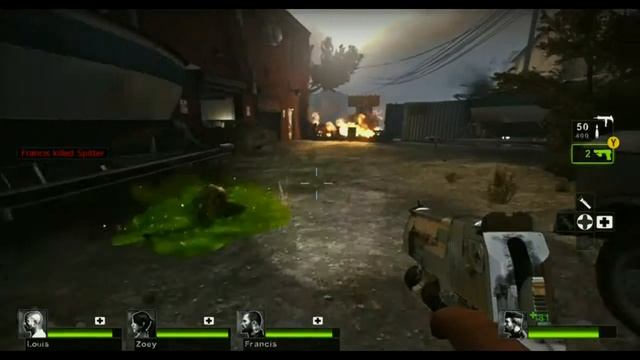 Left 4 Dead 2: The Sacrifice - Spitter Man!! смотреть онлайн