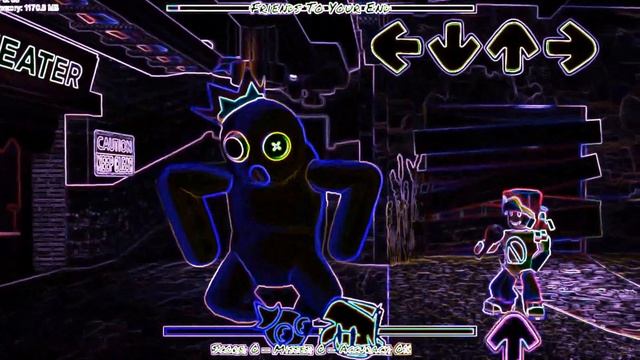 FNF Character Test | Gameplay VS Vocoded | Rainbow Friends (ALL Blue) смотреть онлайн