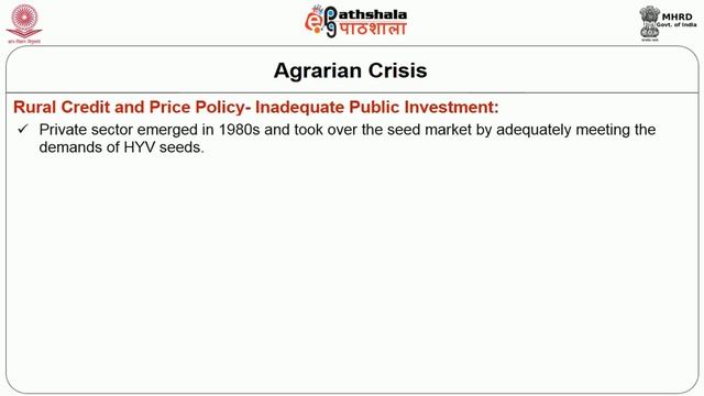 Contemporary Agrarian Crises and Suicides in India смотреть онлайн