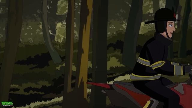 TERRIFYING Horror Story Animated - A Witch Haunting in The Cursed Forest! смотреть онлайн