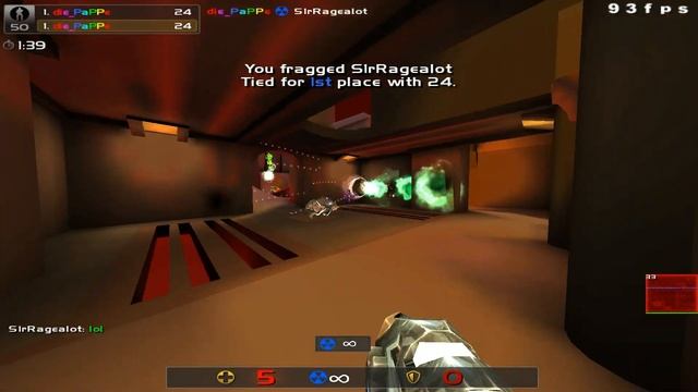 Quake Live [FFA] - Hell's Gate - BFG смотреть онлайн