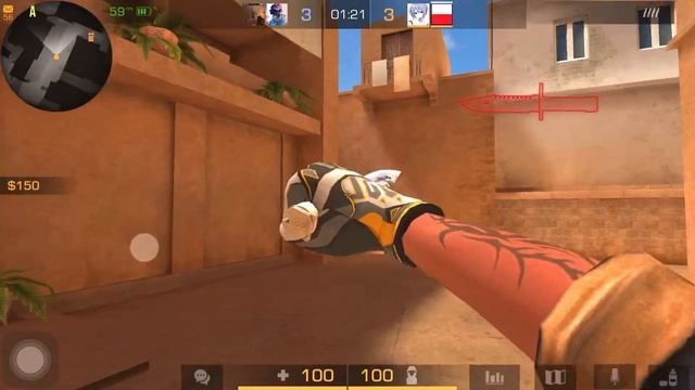 STANDOFF 2 | Allies Match Gameplay - My mate use hack? #ios #so2 #standoff2 смотреть онлайн
